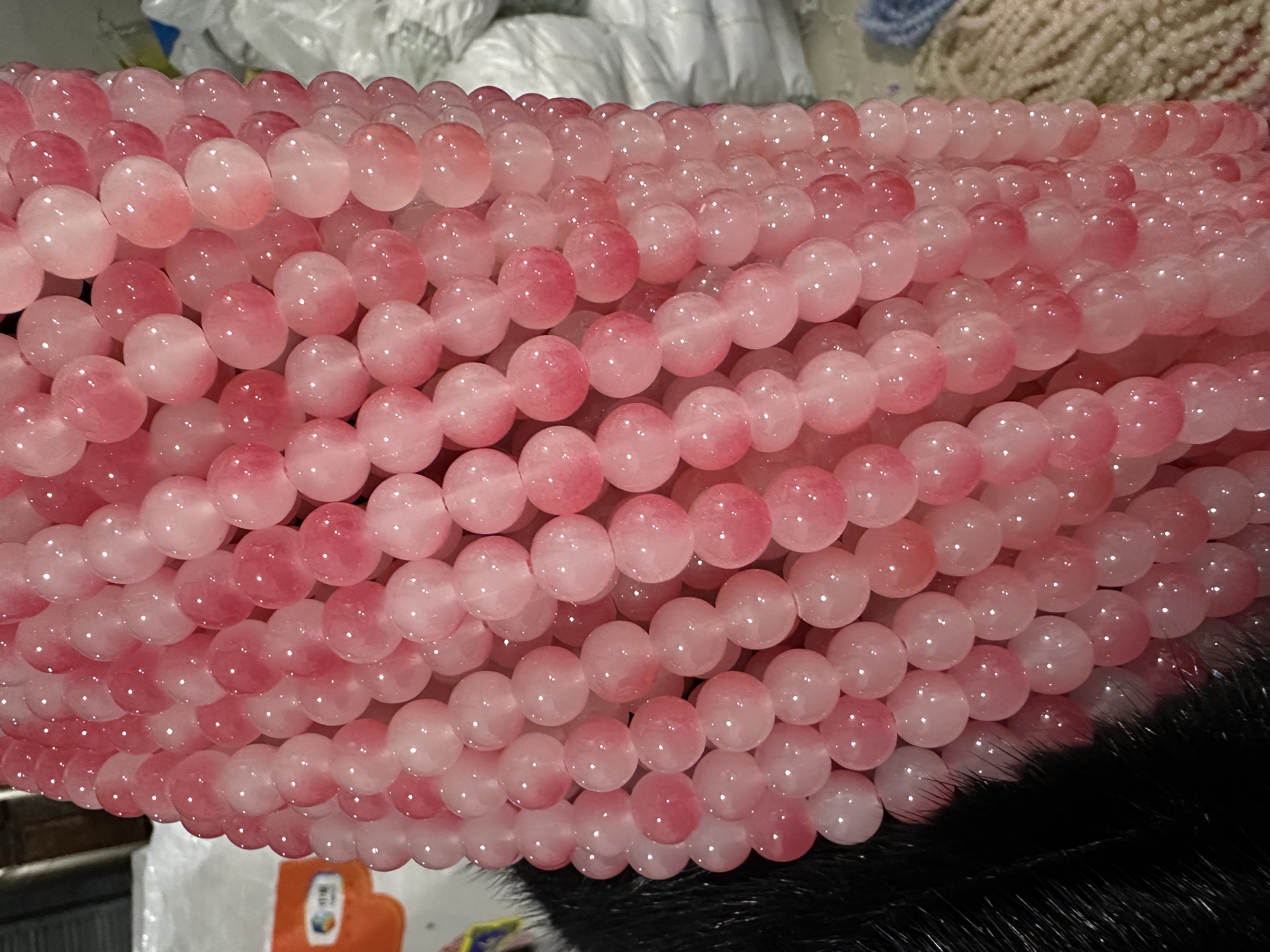 琉璃串珠散珠 珠子手工DIY材料包 米珠首饰配件 手串手链项链原料珠子串珠散珠珠子散珠米珠产品图