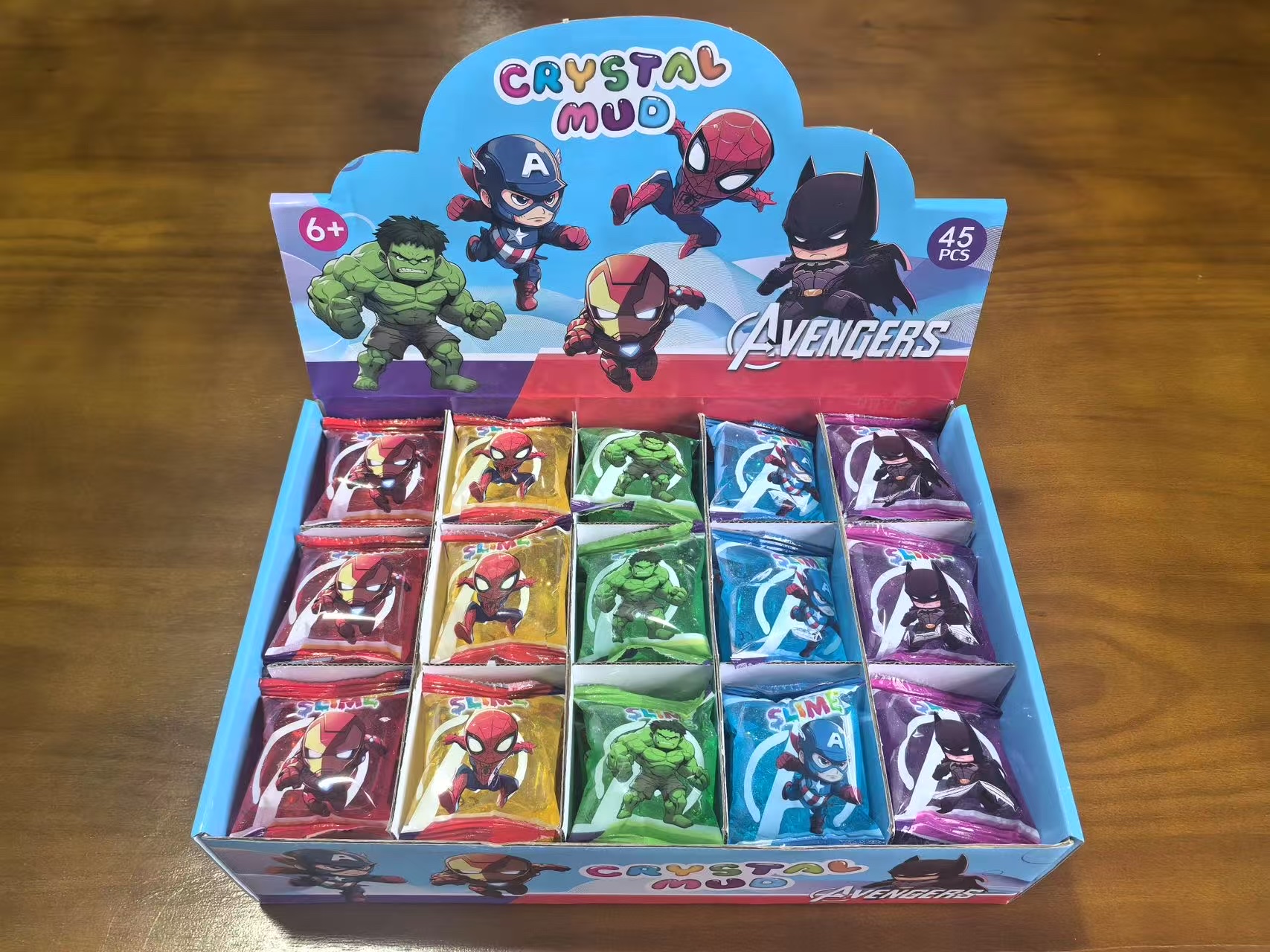 厂家直供糖果包装散装透明粘液史莱姆粘液果冻泥戳戳泥透明泥星空泥泰透软泥儿童玩具详情图4