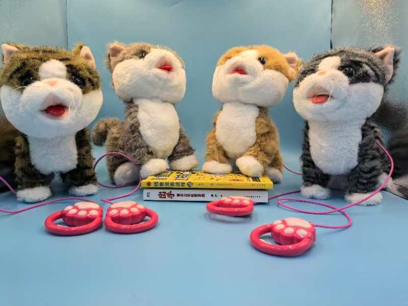 玩具智力电动玩具 毛绒材质电动圣诞礼品 儿童节日惊喜电动圣诞玩具毛绒玩具详情图4