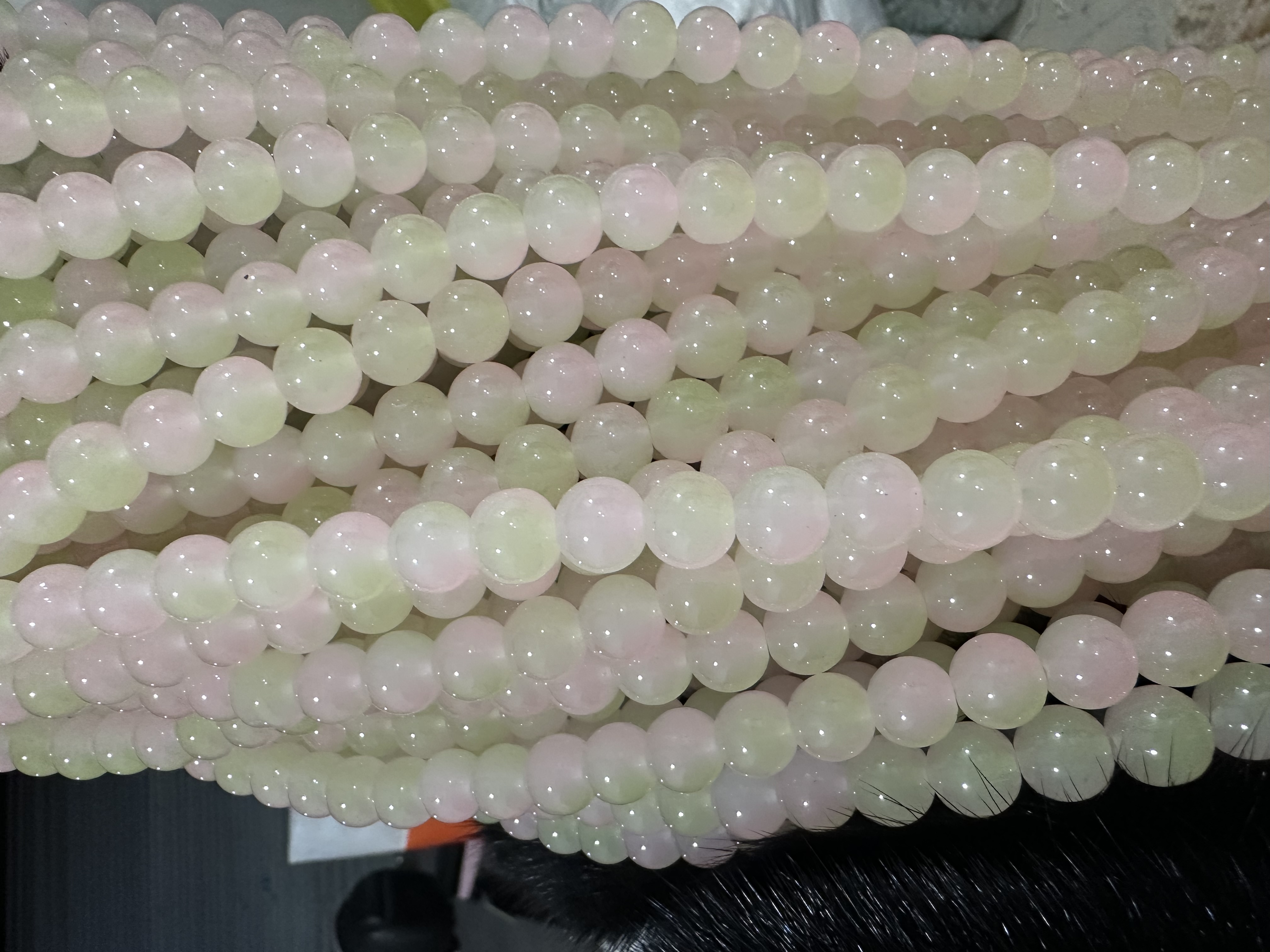 琉璃串珠散珠 珠子手工DIY材料包 米珠首饰配件 手串手链项链原料珠子串珠散珠珠子散珠米珠细节图