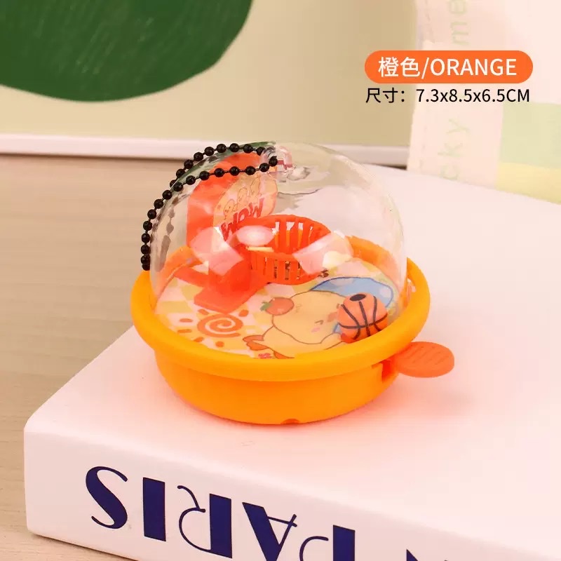 创意迷你手指弹射篮球机钥匙扣挂件儿童投篮机玩具挂饰小礼品儿童趣味博弈玩具详情图4