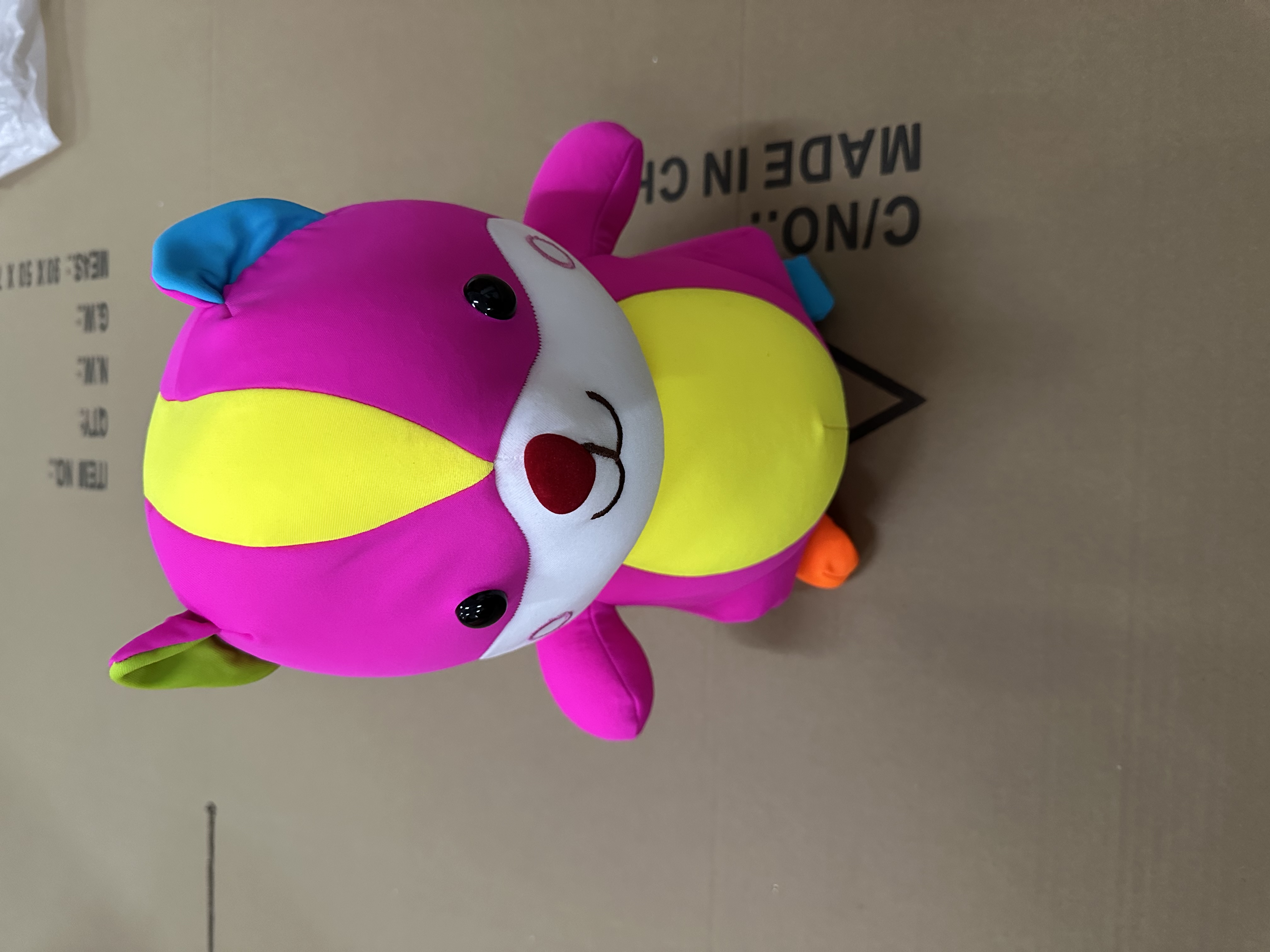 可爱松鼠 泡沫粒子 毛绒玩具