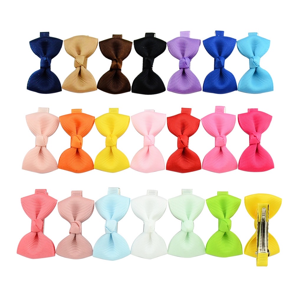 20-color solid color children's hair accessories from Amazon, Europe and America, will charm you. Baby bow side hair clips, children's summer cute hair accessories, girls' summer cute