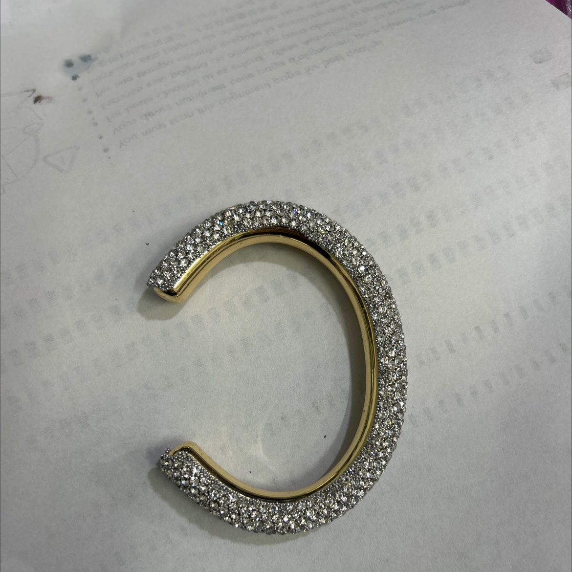 欧美潮流时尚满钻手镯