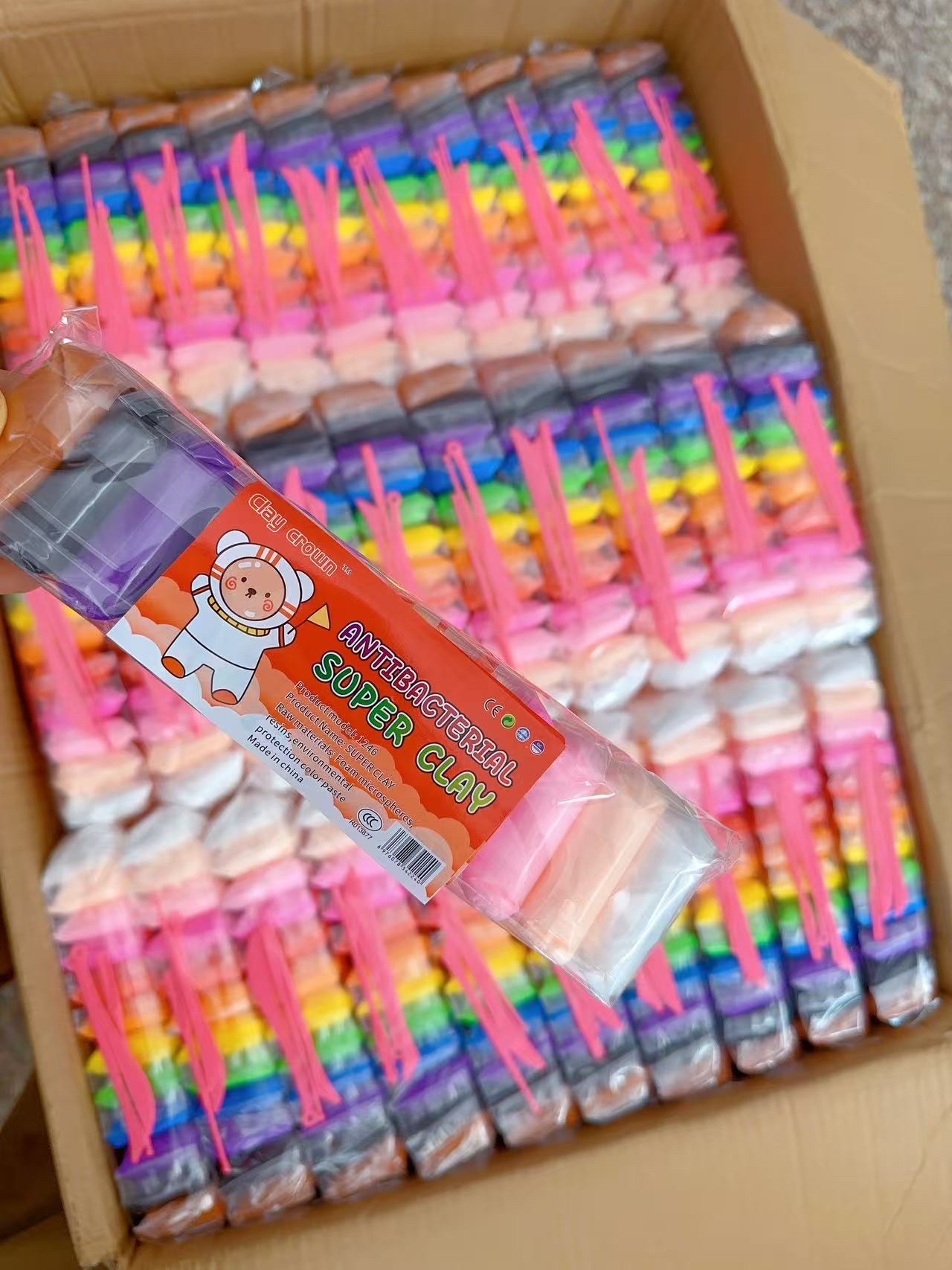 DIY手工制作超轻粘土 益智类玩具 开发小孩的动手能力 能拉 能捏超轻粘土详情图4