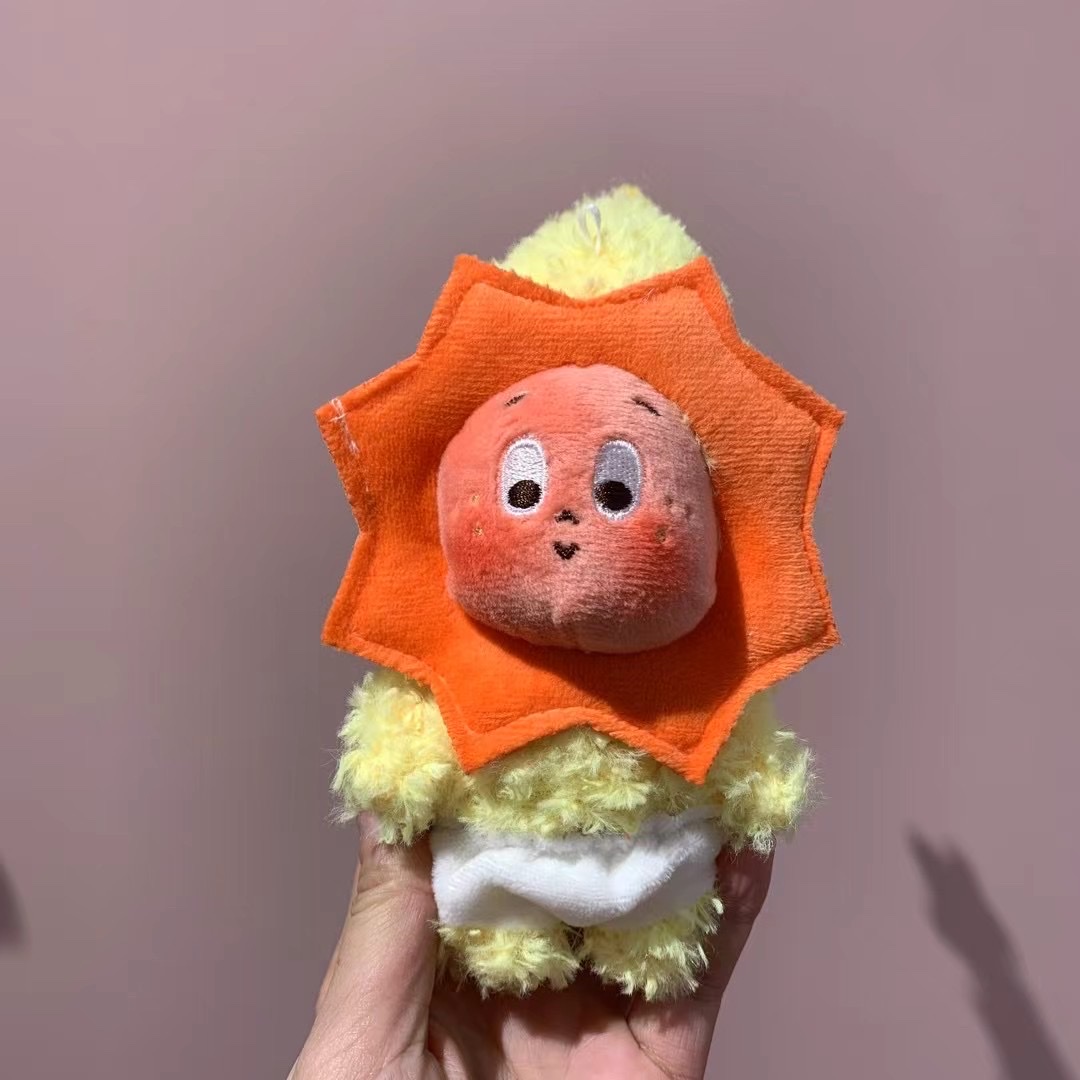 网红泡泡马特星星人钥匙扣挂件创意毛绒公仔马特情侣书包挂饰车载卡包装饰批发毛绒玩具小挂件毛绒产品图
