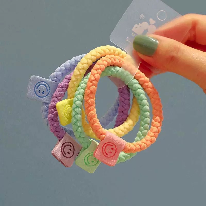 2025年新款小熊毛绒丸子头小肠发圈皮筋女扎发绳高弹耐用头绳发饰