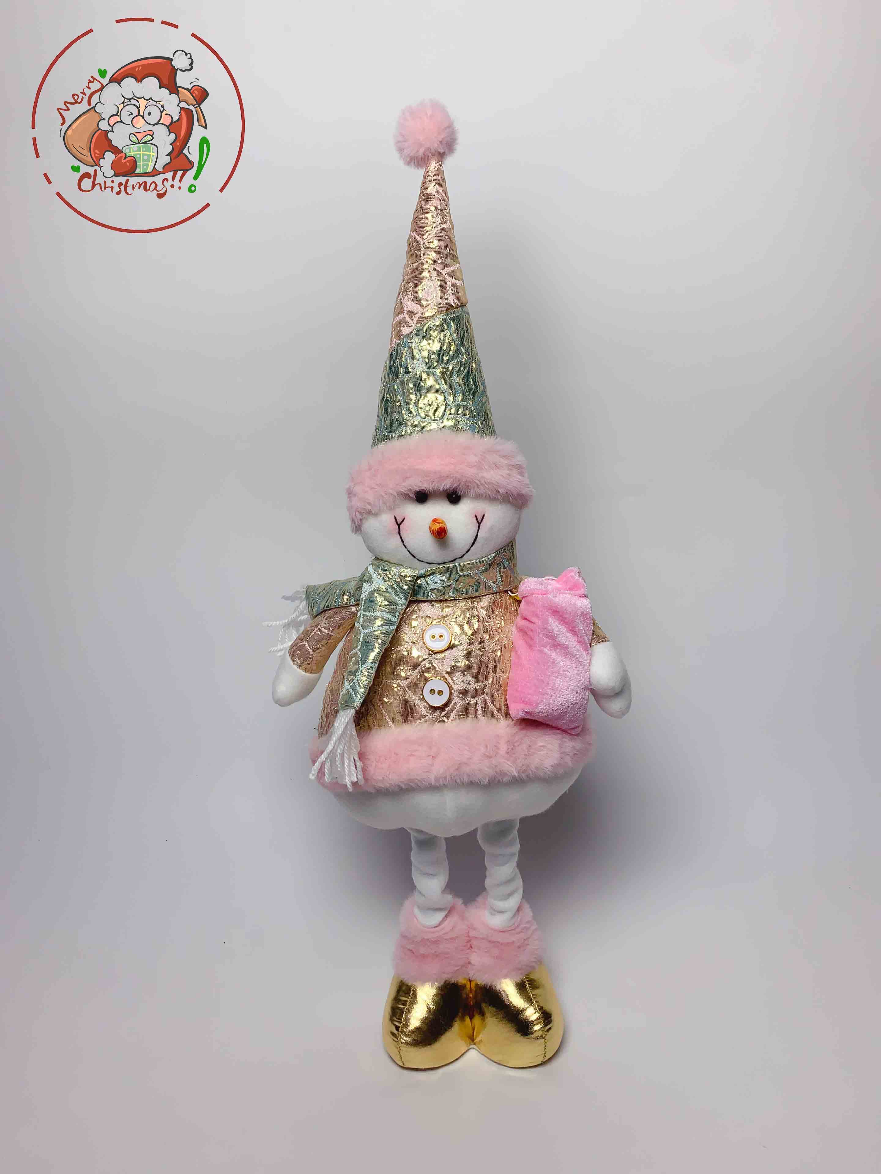 圣诞礼品独特设计 圣诞装饰品增添节日气氛 ，圣诞摆件精致可爱 圣诞玩偶提升家居风格，玩偶带灯光音乐产品图