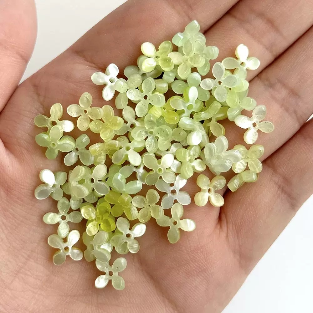 Exclusive for foreign trade, DIY ancient-style headwear, diy mini earrings, multi-color acetic acid imitation shell, osmanthus gradient new color ancient-style handcrafted accessories, direct sales from Yiwu factory, self-produced detail image 8