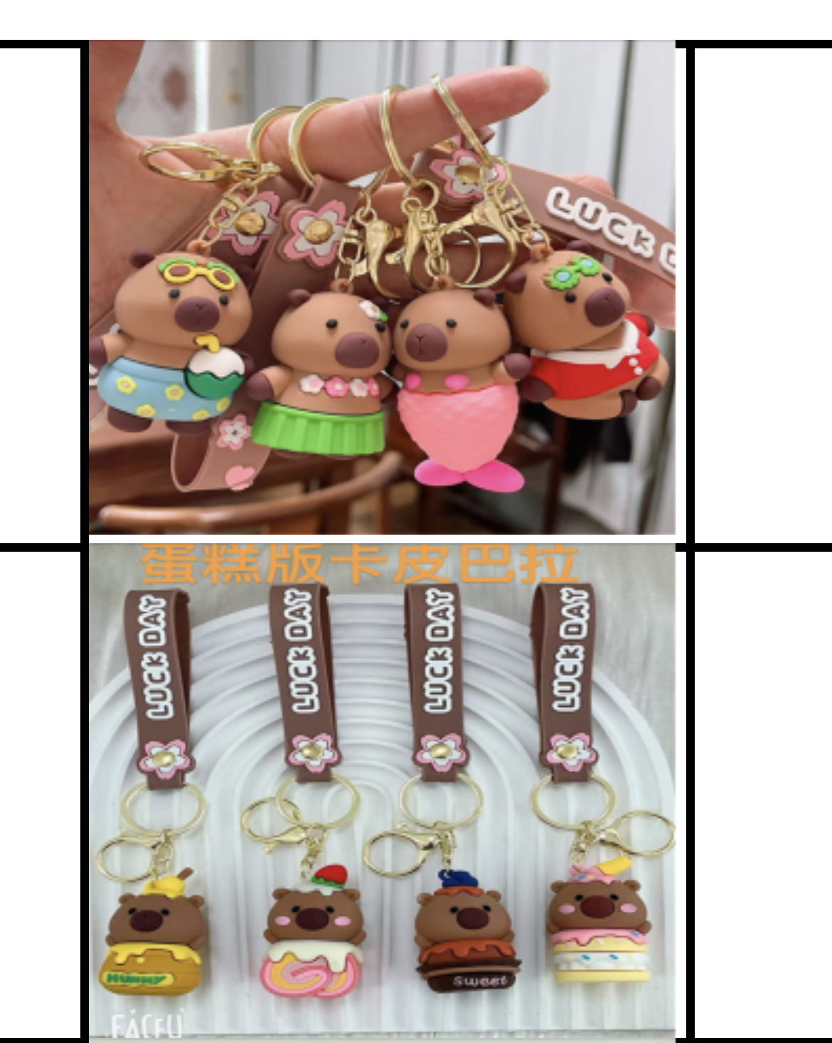 钥匙扣亚克力钥匙扣钥匙扣流沙瓶入油摆件详情图3