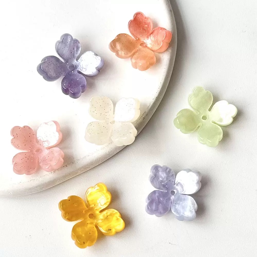 In 2025, new e-commerce best-selling items, ancient-style diy handcrafted jewelry accessories, small flower accessories, acetate lace, hydranthus, acetate acrylic sheet, ancient-style hairpins, diy jewelry accessories, direct from Yiwu manufacturer