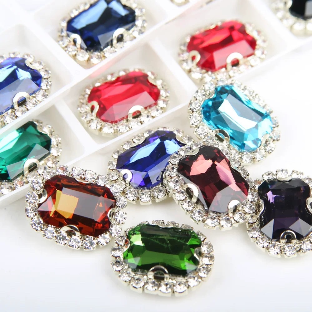 花边手缝钻/水晶玻璃钻/服装辅料/饰品配件细节图