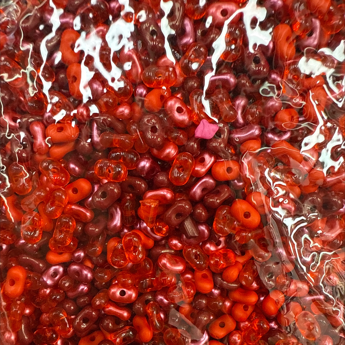 3✖️6花生珠彩色多巴胺色系 DIY配件可爱手工百搭风格精致串珠串珠饰品配件产品图