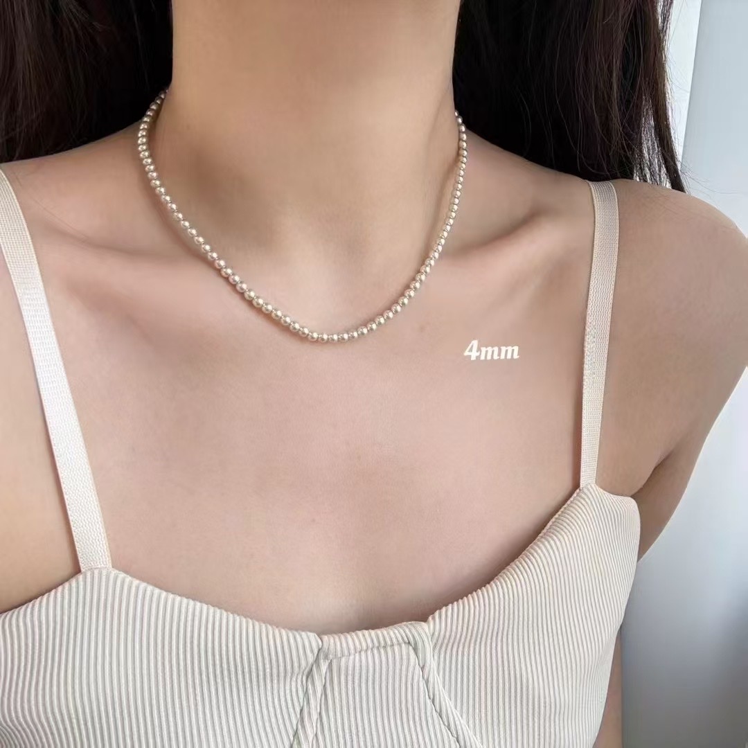 珍珠项链女款 设计气质优雅 珍珠饰品 简约时尚首饰礼物珍珠项链产品图