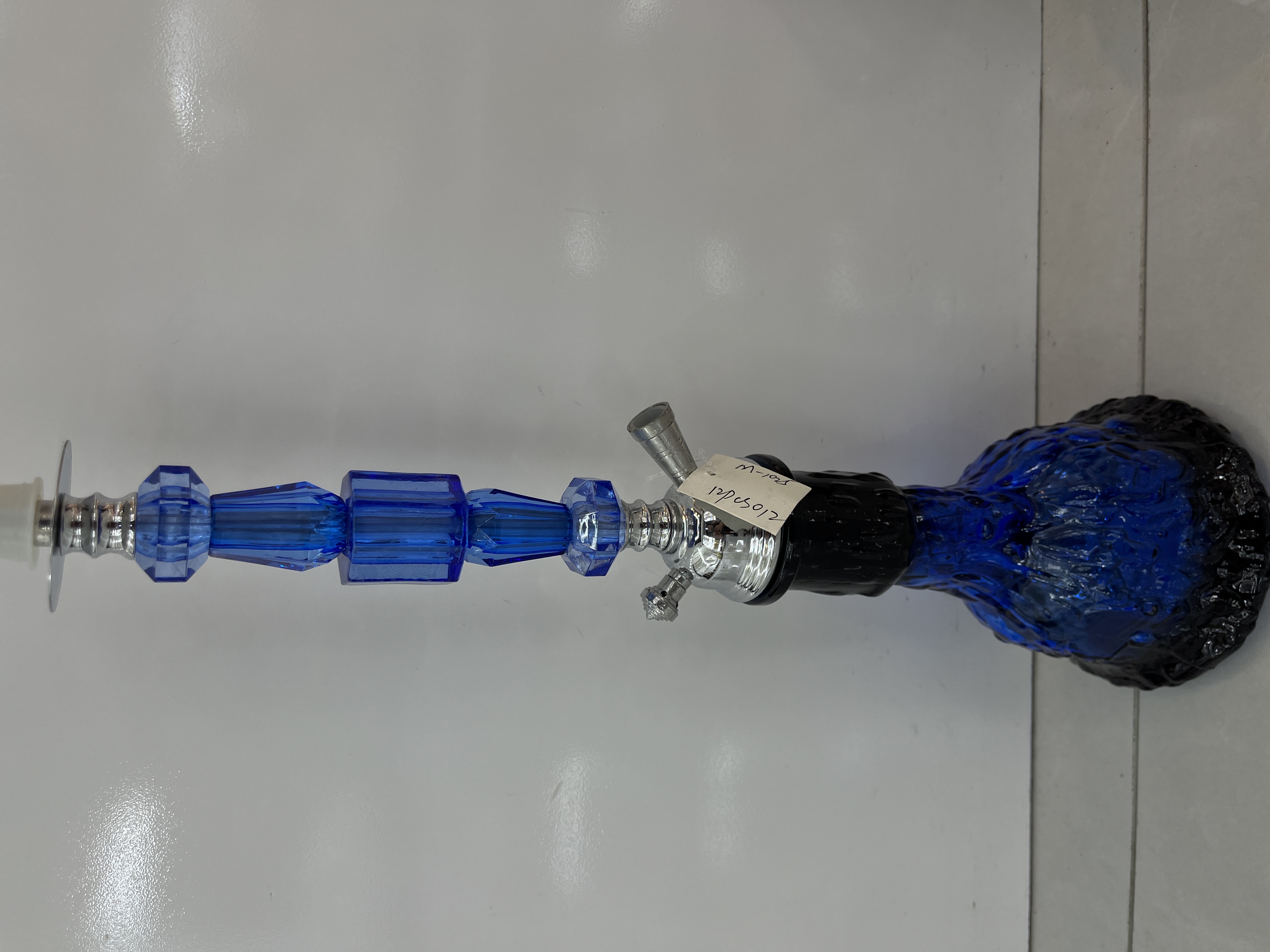 高级玻璃水烟壶便携式手工艺品烟具套装 礼品盒包装产品图