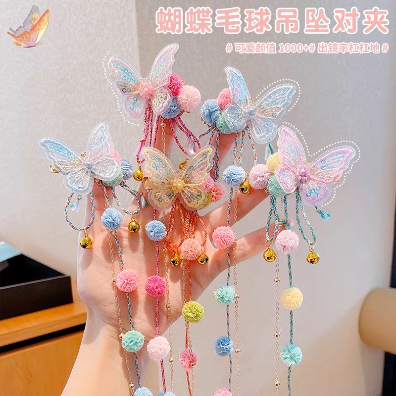 Children's summer cute hair clips and hair accessories, girls' summer trendy hair clips, children's summer cute accessories, warm and sweet style hair clips, children's summer cute hair clips, children's summer detail image 6