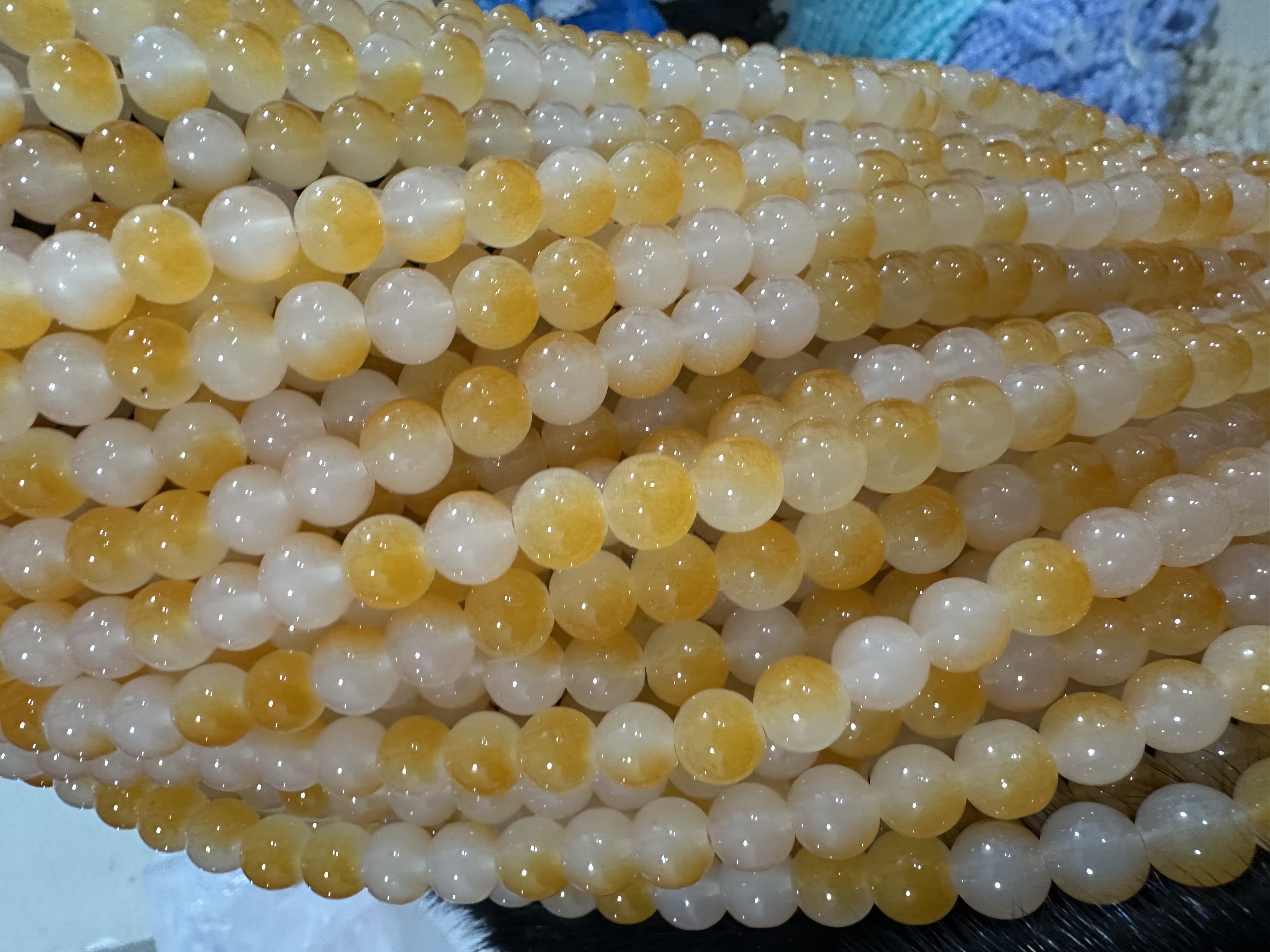 琉璃串珠散珠 珠子手工DIY材料包 米珠首饰配件 手串手链项链原料珠子串珠散珠珠子散珠米珠详情图3