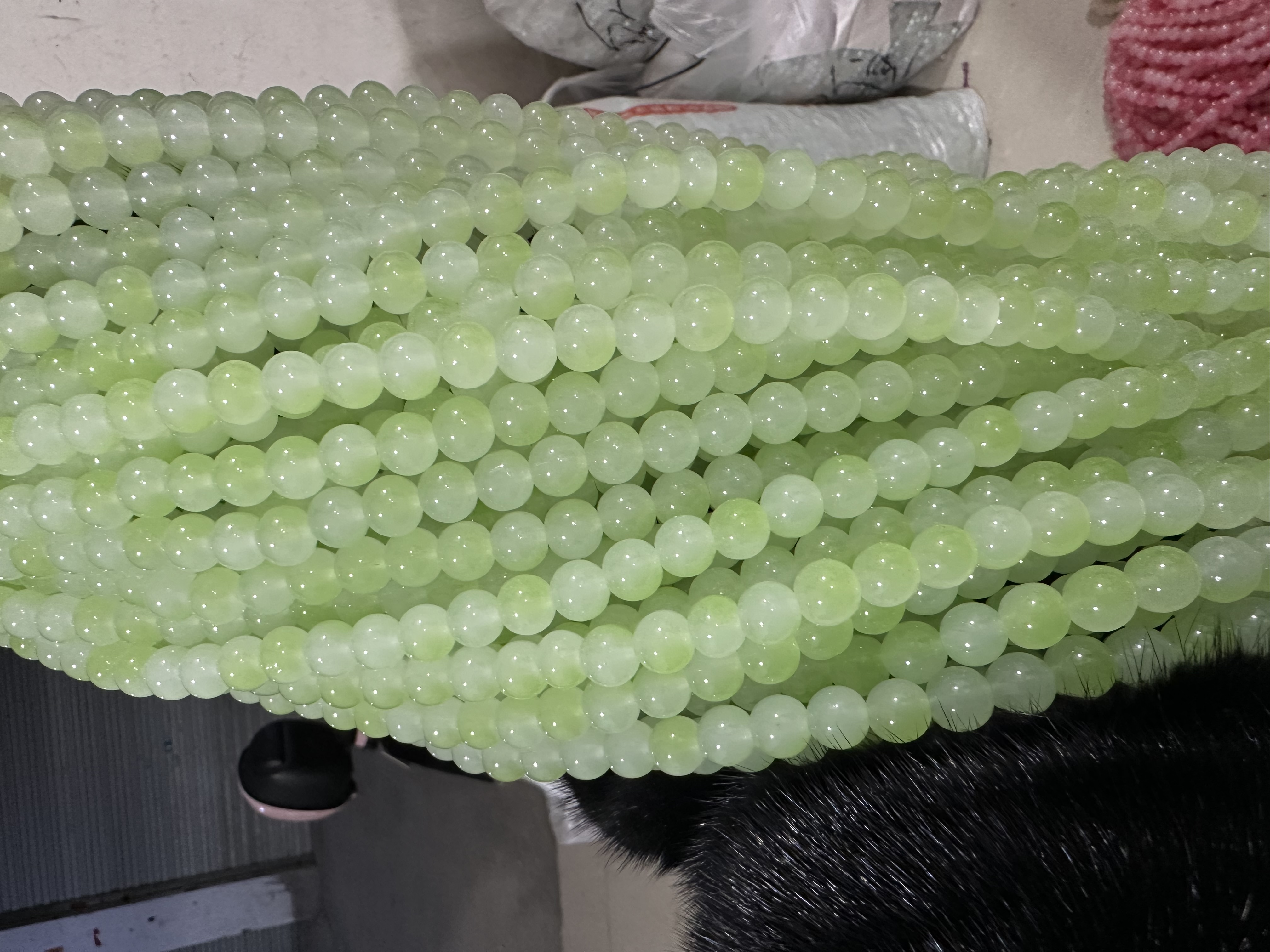 琉璃串珠散珠 珠子手工DIY材料包 米珠首饰配件 手串手链项链原料珠子串珠散珠珠子散珠米珠