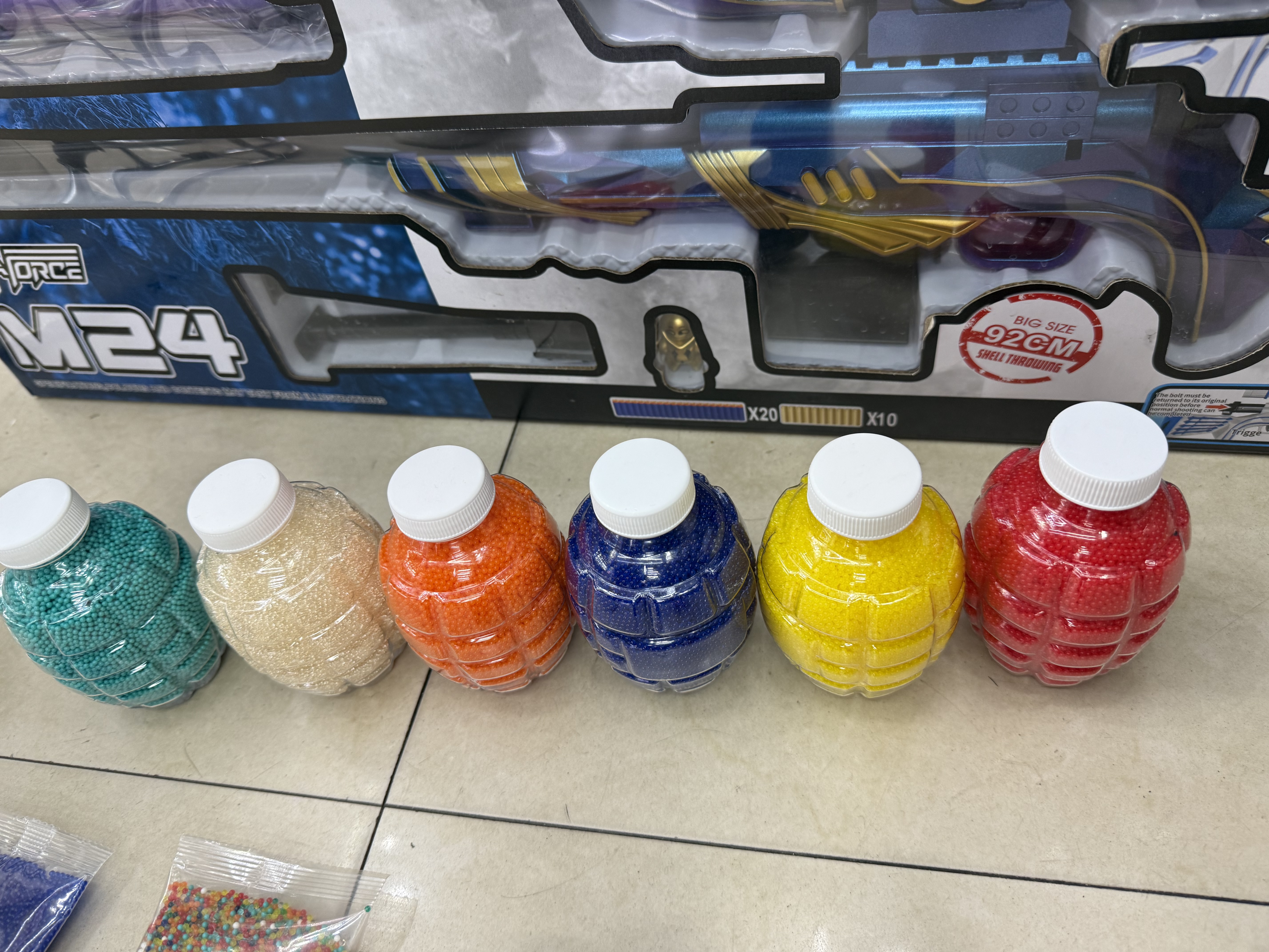 乐高积木儿童玩具套装 遥控飞机玩具枪创意拼装 互动游戏益智礼品新品上市泡大珠子儿童玩具详情图3