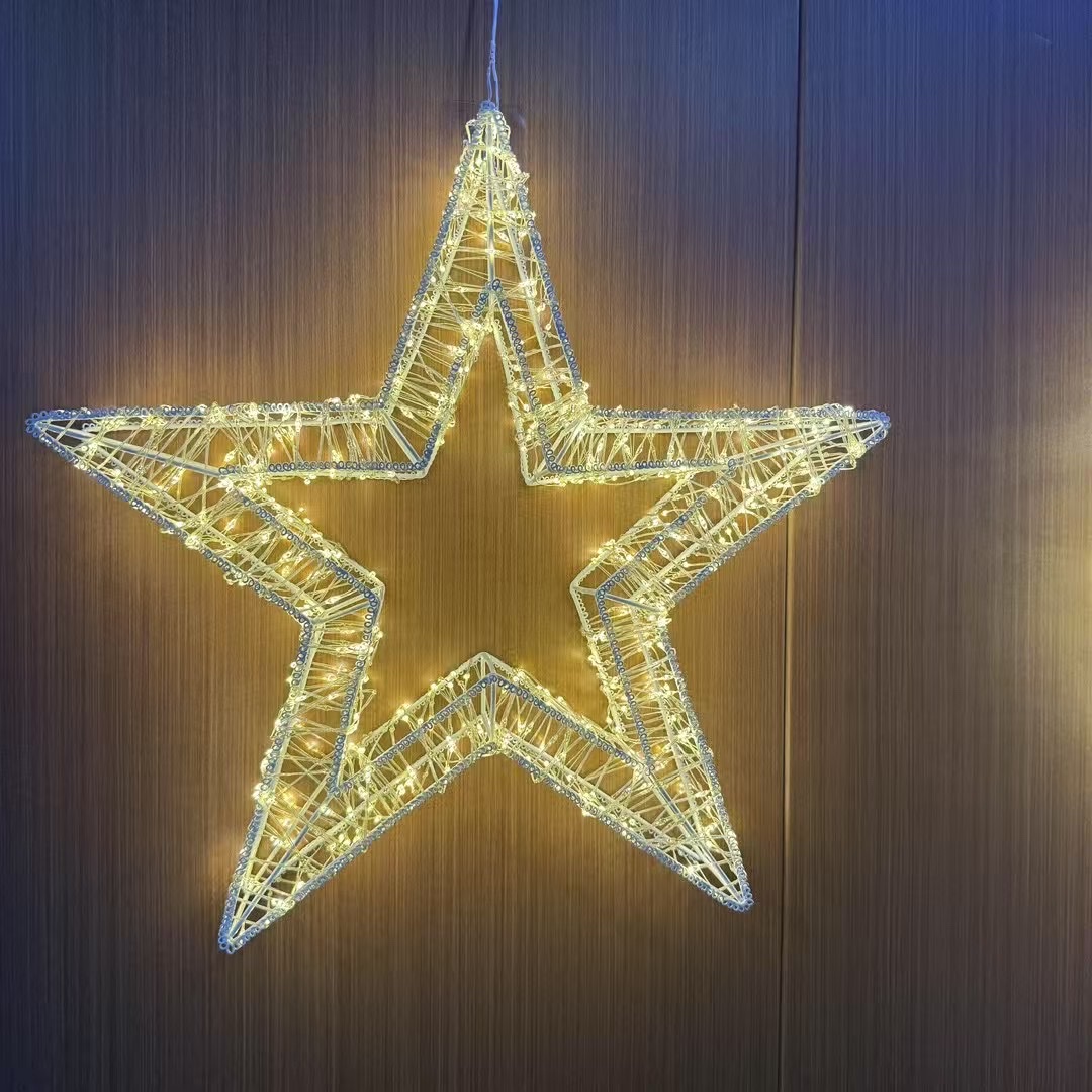 圣诞灯串声控彩灯 灯串装饰 独特圣诞灯饰 炫彩灯光 美观耐用 节日氛围渲染神器