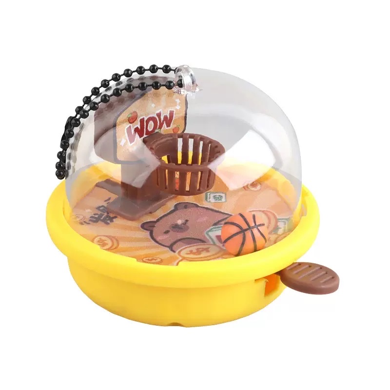 创意迷你手指弹射篮球机钥匙扣挂件儿童投篮机玩具挂饰小礼品儿童趣味博弈玩具详情图10