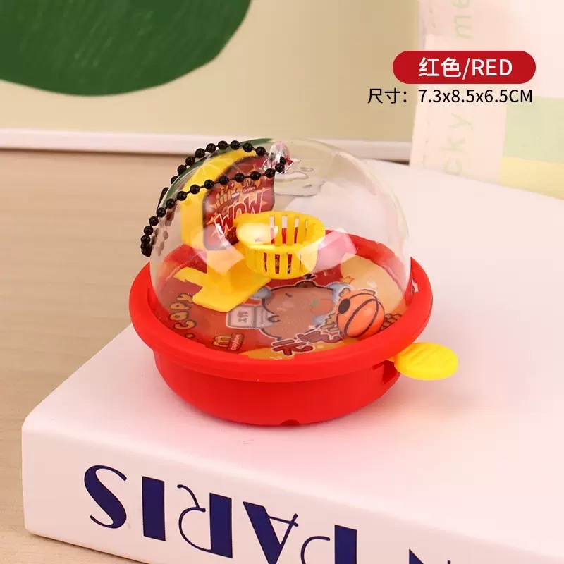 创意迷你手指弹射篮球机钥匙扣挂件儿童投篮机玩具挂饰小礼品儿童趣味博弈玩具详情图3