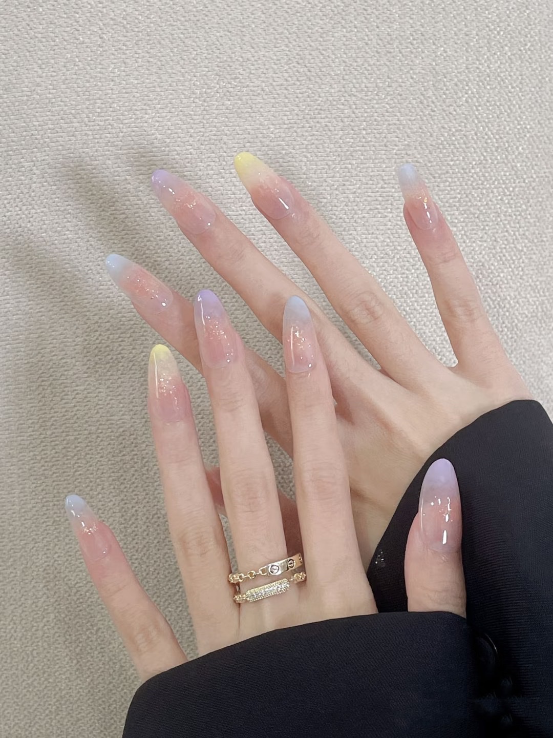 Wearable Nail art set, wearable nail pieces, one-click completion of wearable nail art products, easy to handle, no pressure on wearing nails, a new choice for fashionable nail art details Picture