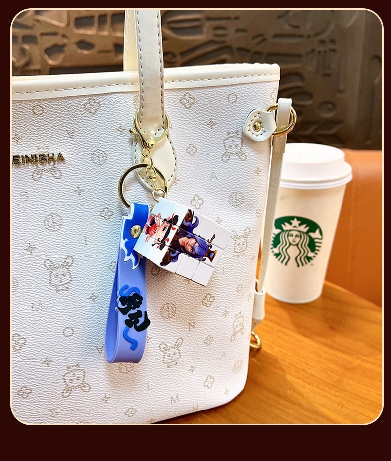 Wholesale of officially authorized Youth Hero Little Cube keychain pendants and stress-relieving small gifts for students detail image 6