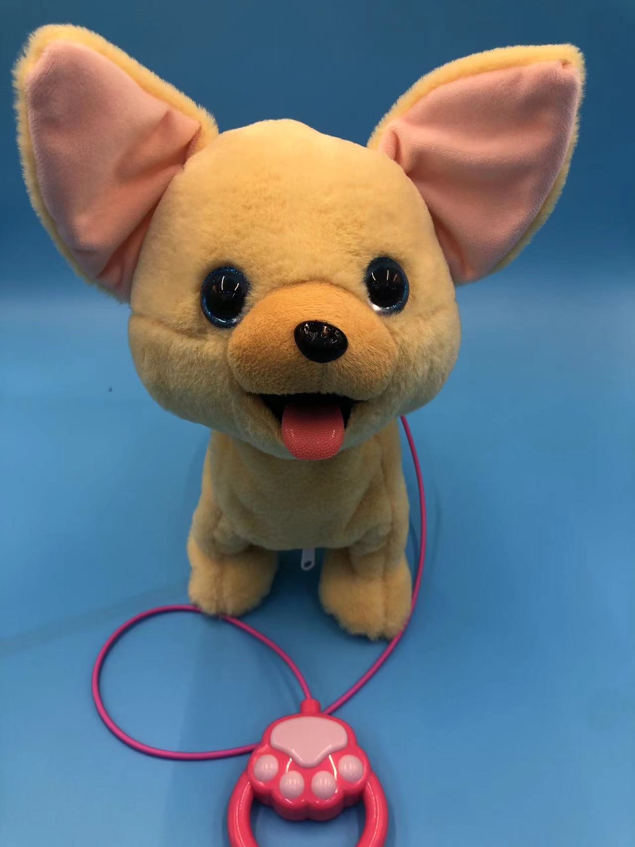 玩具智力电动玩具 毛绒材质电动圣诞礼品 儿童节日惊喜电动圣诞玩具毛绒玩具产品图