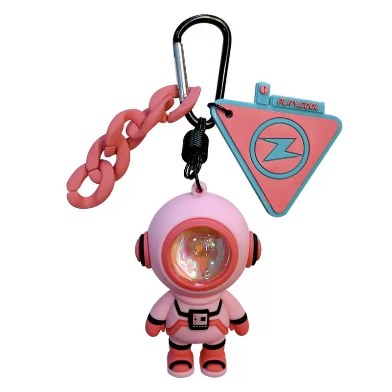 Creative and cool series ambient lights, astronaut keychains, cute schoolbag pendants, car key chains, gift pendants Specification image