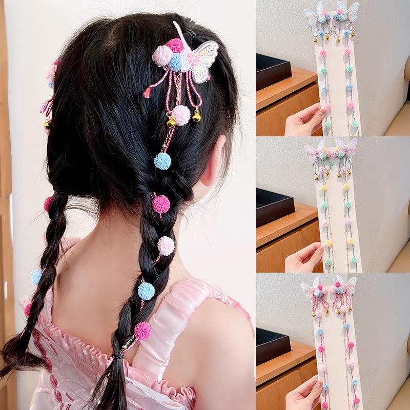 Children's summer cute hair clips and hair accessories, girls' summer trendy hair clips, children's summer cute accessories, warm and sweet style hair clips, children's summer cute hair clips, children's summer detail image 4