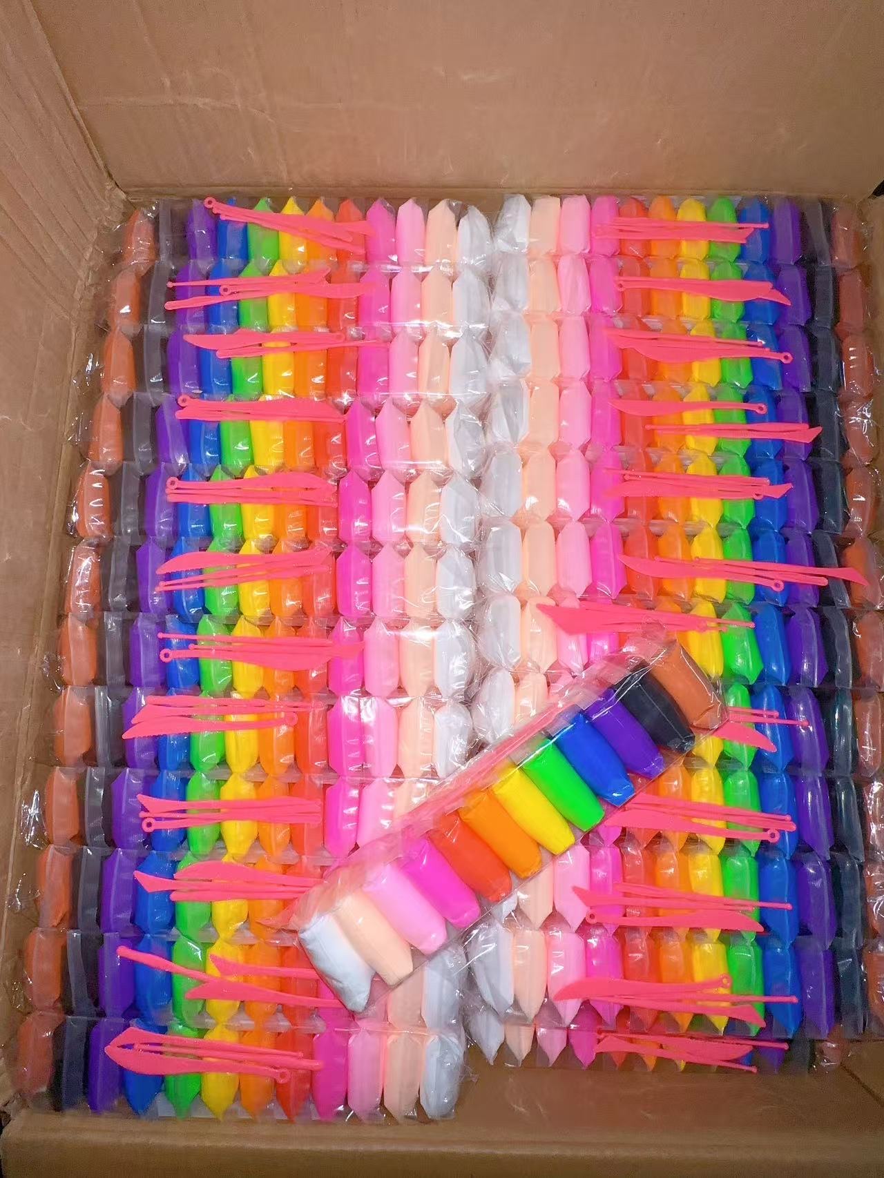 DIY手工制作超轻粘土 益智类玩具 开发小孩的动手能力 能拉 能捏超轻粘土详情图5