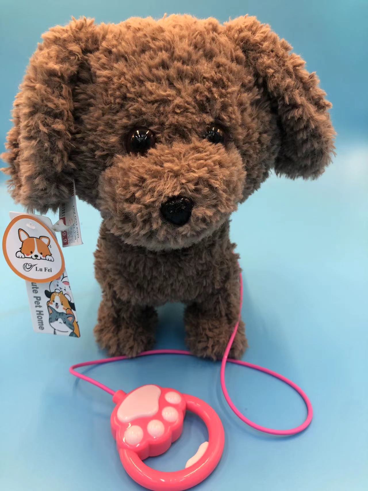 玩具智力电动玩具 毛绒材质电动圣诞礼品 儿童节日惊喜电动圣诞玩具毛绒玩具细节图