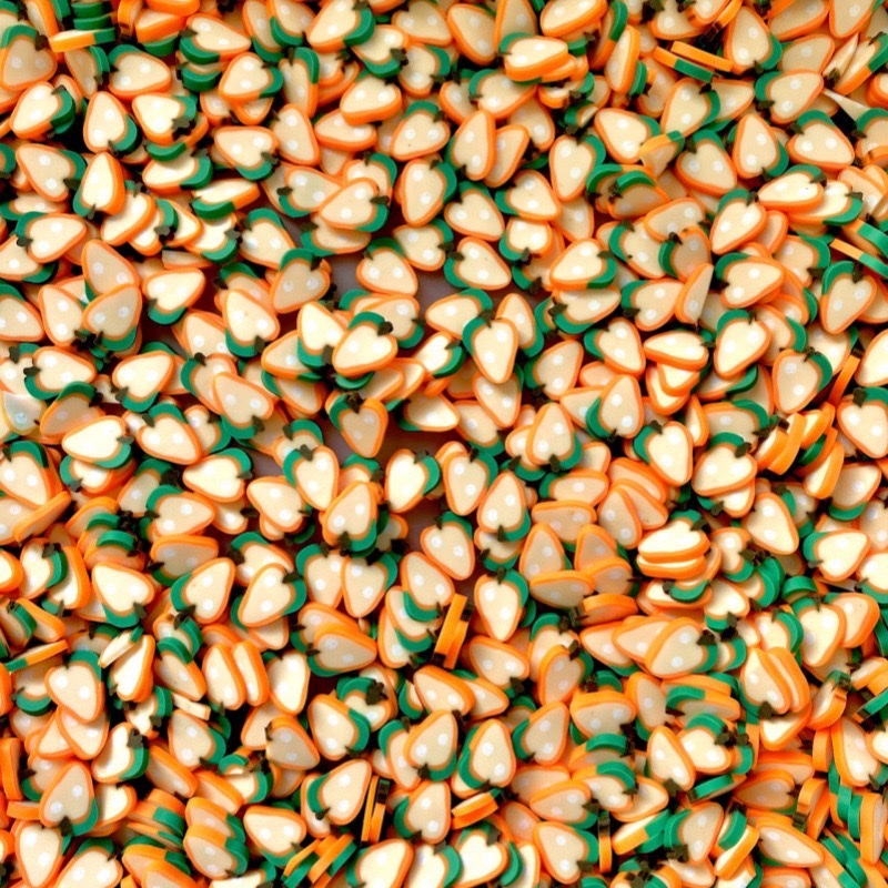 Special offer: Instant soft clay fruit slice patches, diy accessories, handcrafted materials, nail art drip glue, small decorative fillers, diy children's eco-friendly single color matching detail image 11