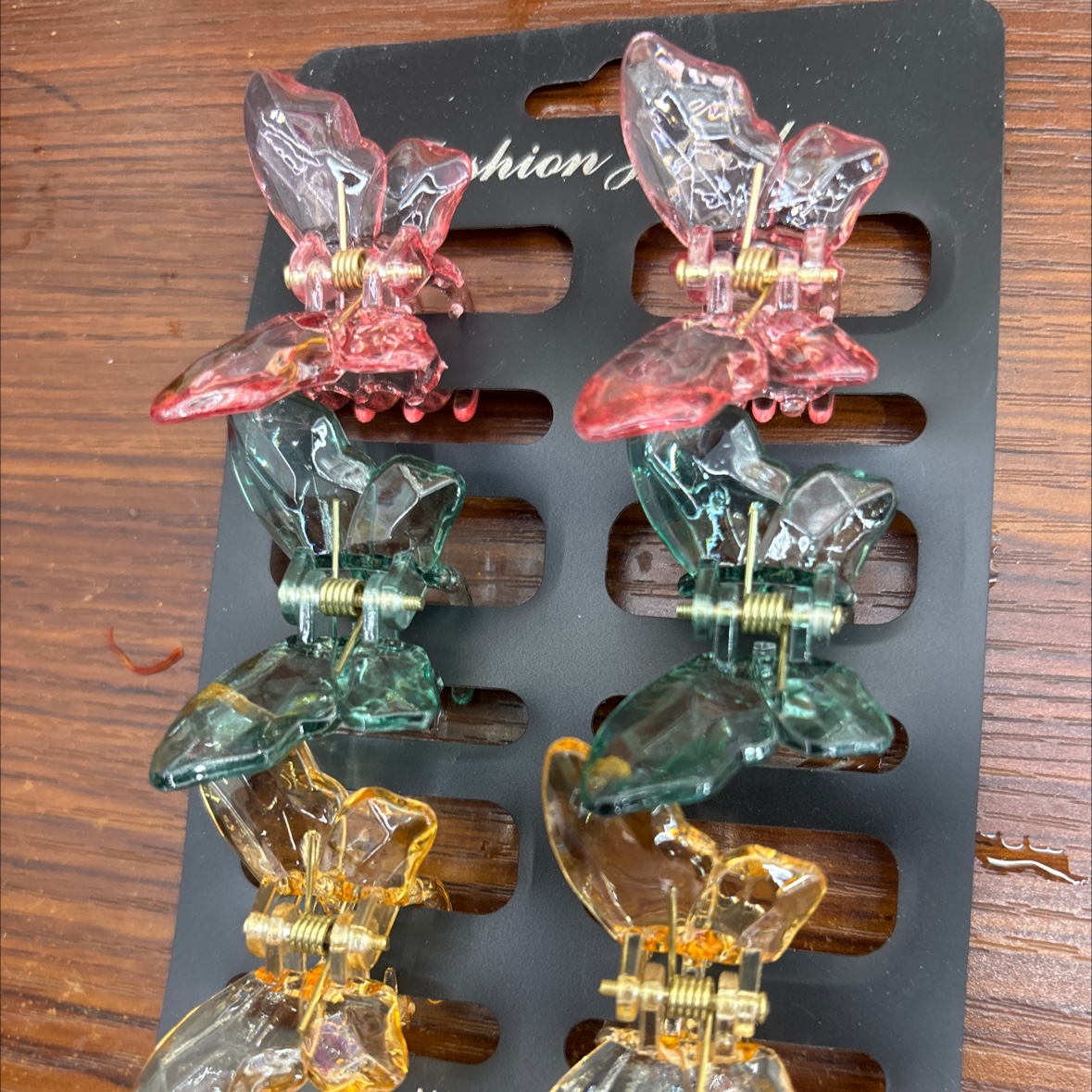 蝴蝶结浪漫发夹 抓夹发饰 头饰女士优雅时尚装饰品 美发必备款式随机