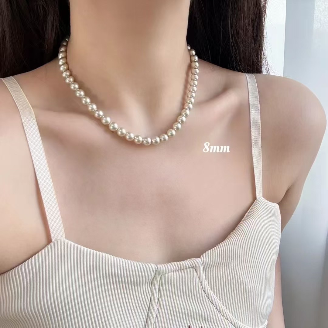 珍珠项链女款 设计气质优雅 珍珠饰品 简约时尚首饰礼物珍珠项链详情图3