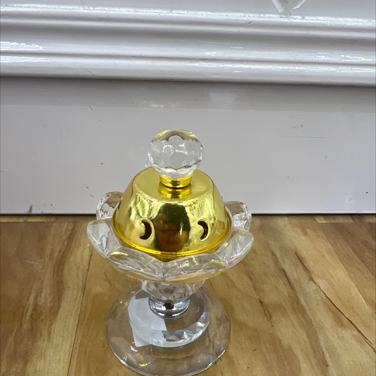 香熏炉纯银烛台 玻璃烛台 水晶烛台 蜡烛烛台 精致工艺 高档装饰品 烛台套装 美丽烛光晚餐必备