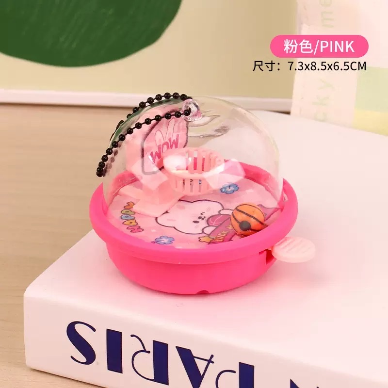 创意迷你手指弹射篮球机钥匙扣挂件儿童投篮机玩具挂饰小礼品儿童趣味博弈玩具详情图5