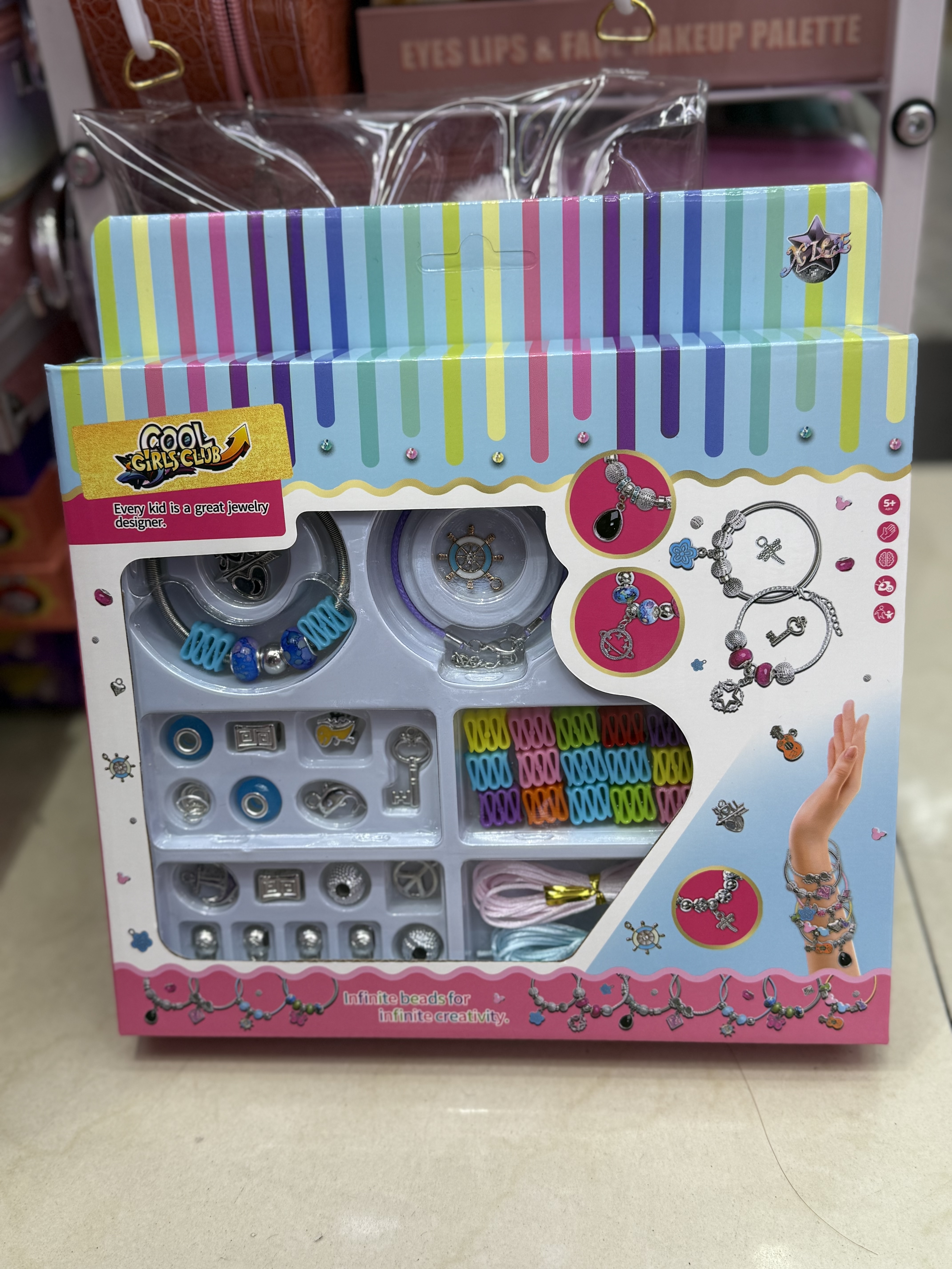 潘多拉手链   DIY 串珠   手链   项链  饰品配件盒 串珠窜珠 DIY手工制作儿童益智亲子互动套装详情图2