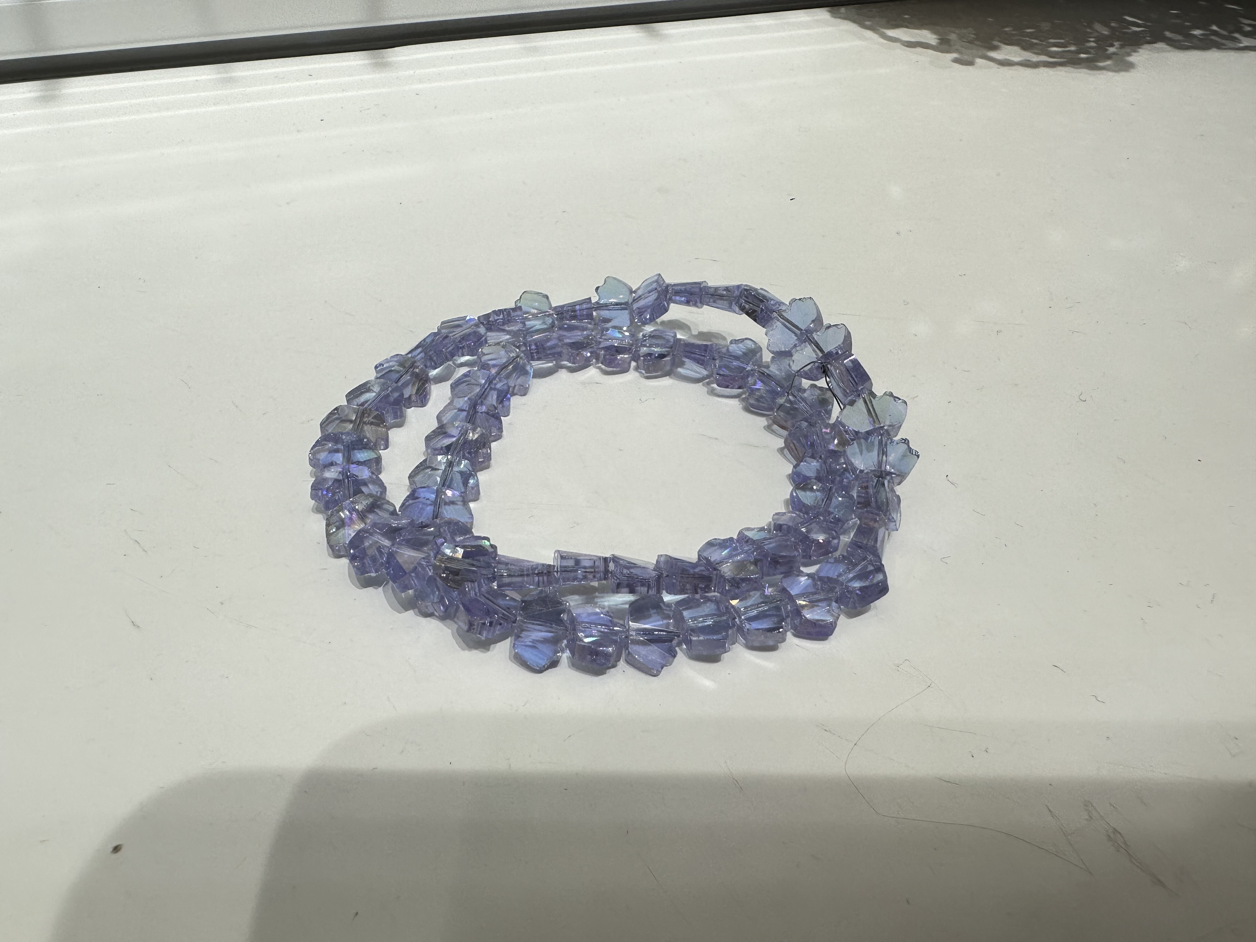 DIY手机链项链手链配件皇冠 水晶珠玻璃珠异性8mm饰品珠子详情图3