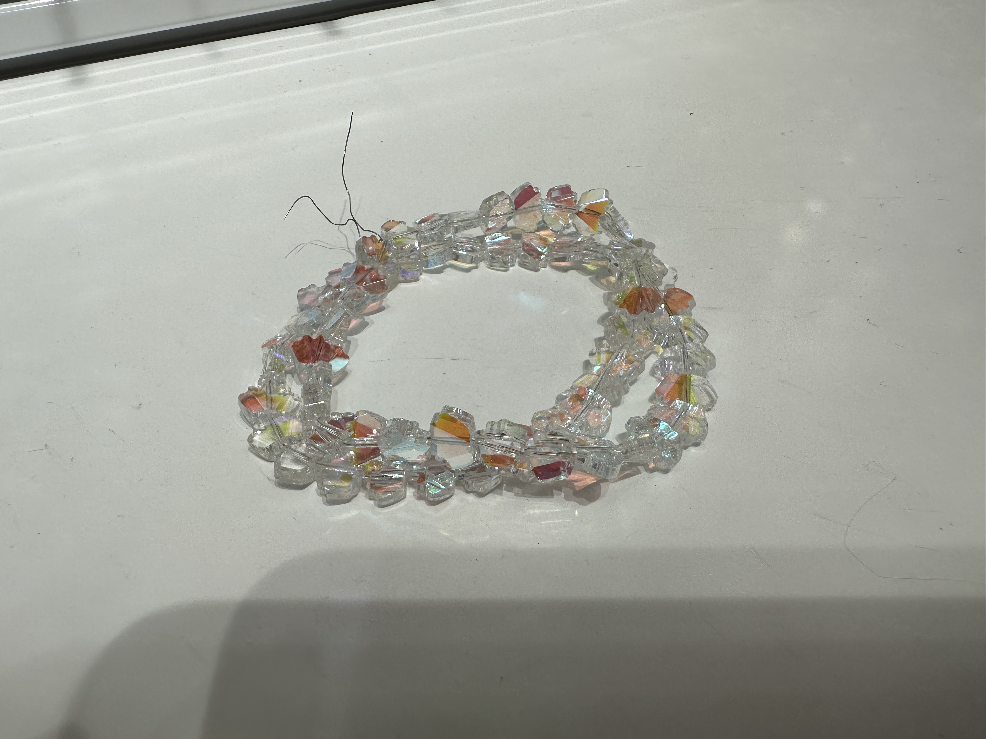 DIY手机链项链手链配件皇冠 水晶珠玻璃珠异性8mm饰品珠子详情图4