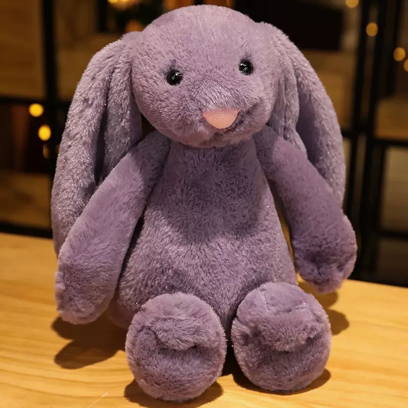 Cute long-eared rabbit plush toys, popular Easter rabbit dolls, ear-hanging figurines, girls' stuffed dolls Application Scenario