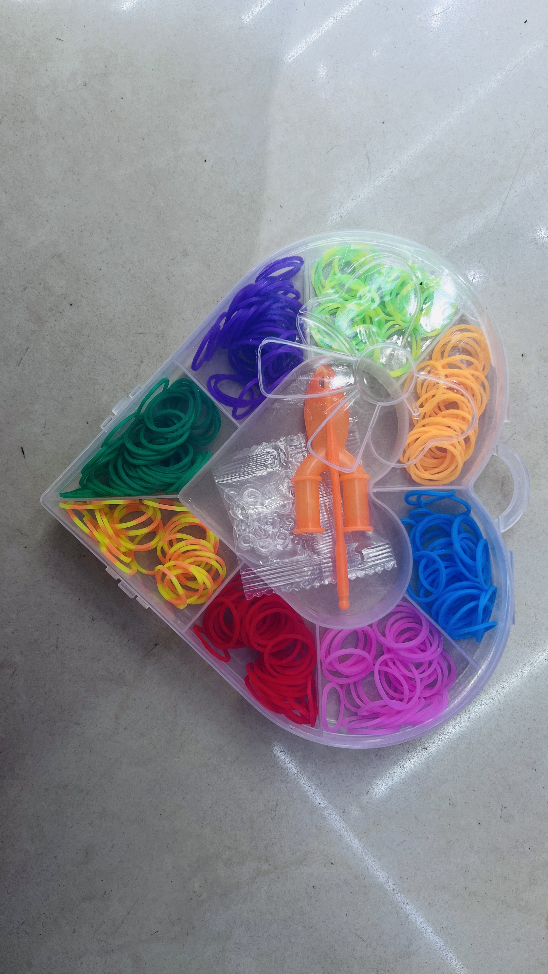 5mm拼豆豆创意玩具 饰品配件盒 串珠窜珠 DIY手工材料盒 儿童益智玩具套装详情图3