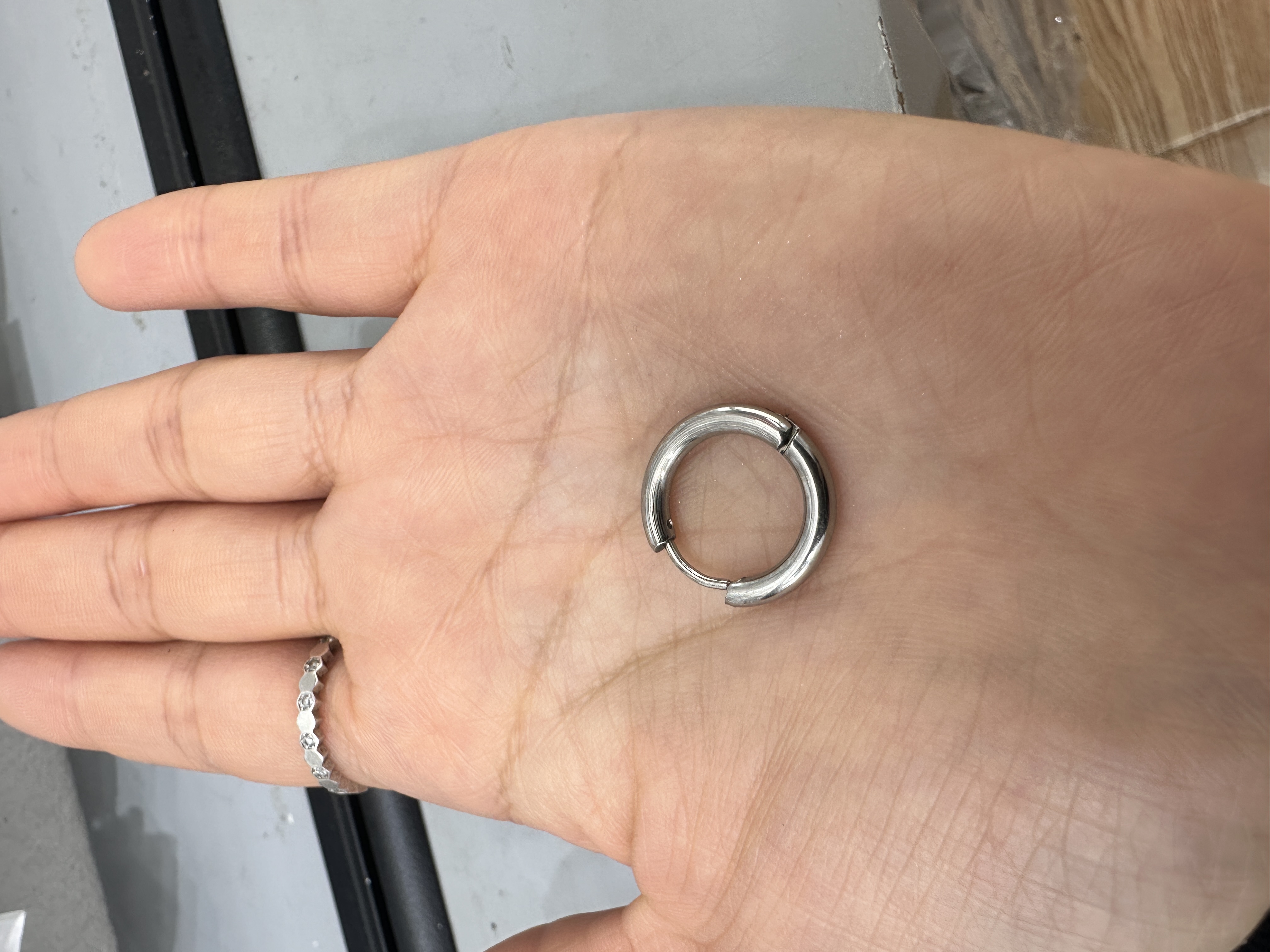 钛钢耳钉不锈钢耳饰 简约时尚耳钉 高质量耐磨饰品 个性耳饰潮流配饰钛钢耳钉饰品产品图