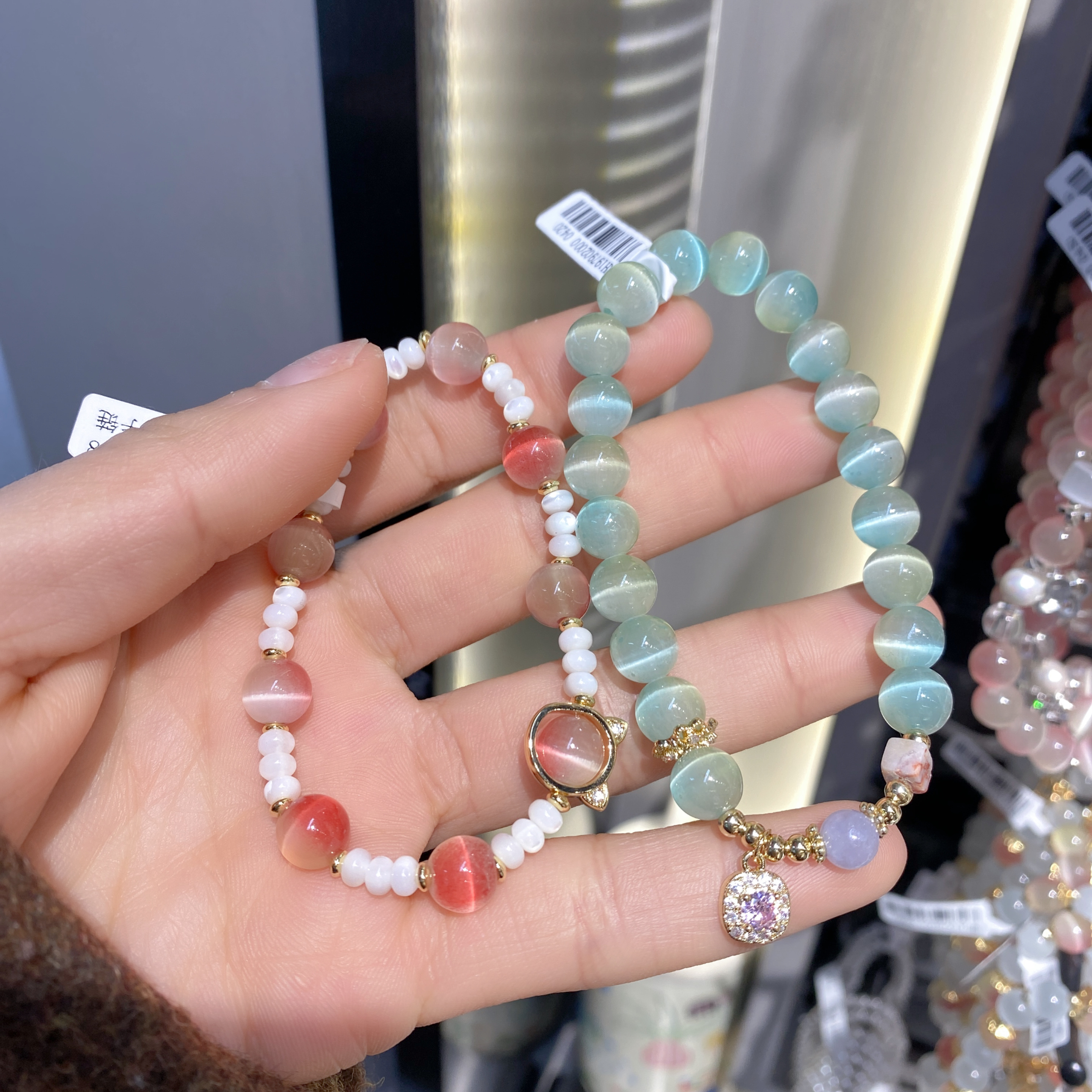 水晶手链女款饰品 精致水晶手串 时尚手链 高档水晶饰品 手串礼物详情图2