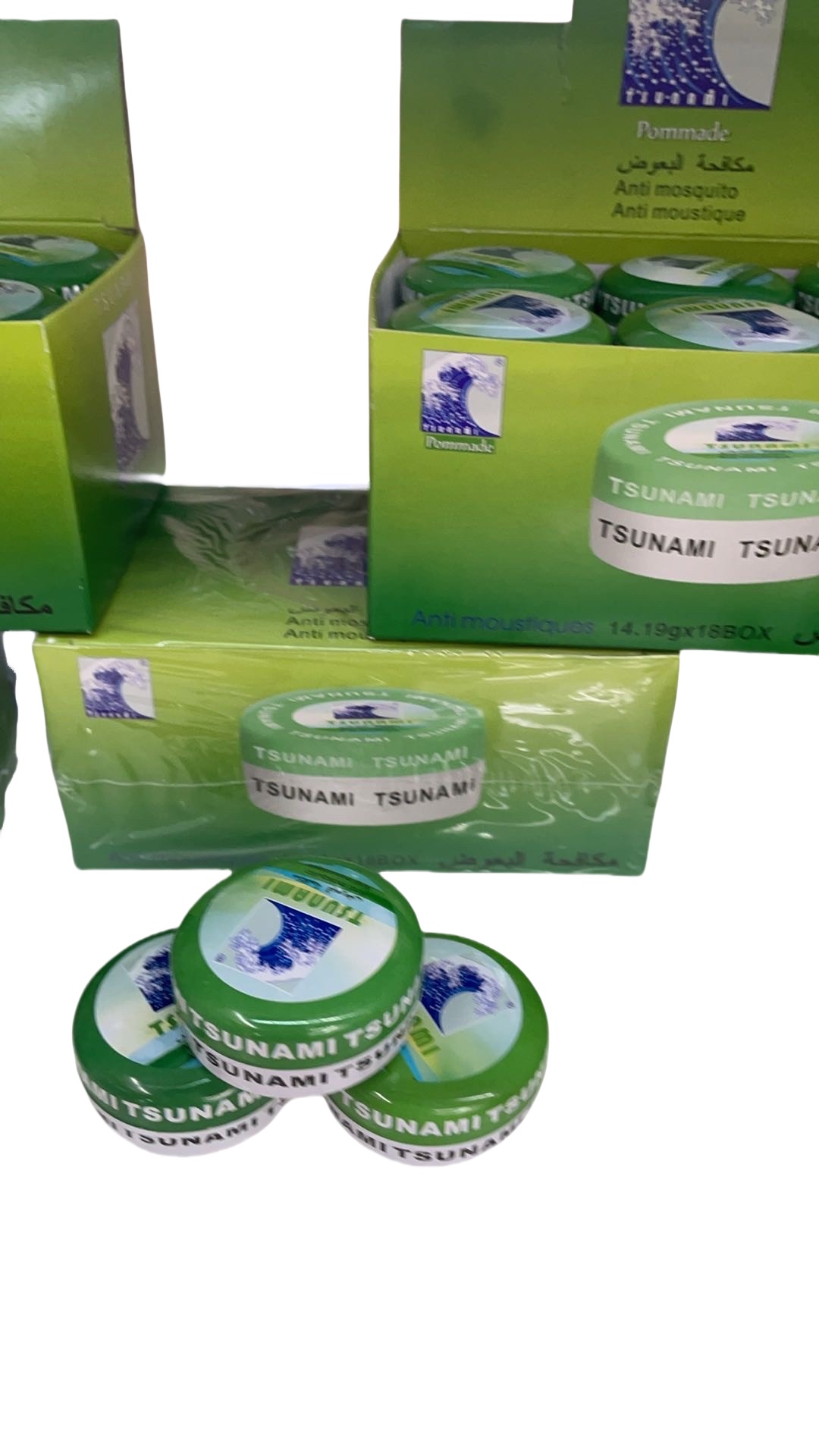 Tsunami清凉膏 14.19克薄荷油提神外贸批发清凉膏详情图1