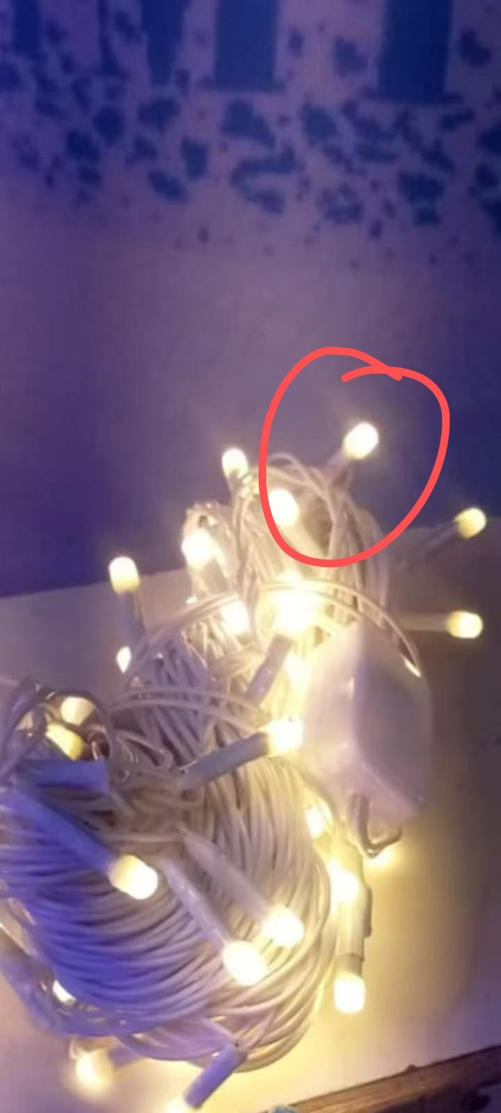 彩色星星灯泡灯串 吊顶LED长条灯带 灯带装饰灯串 环保节能 室内外装饰照明新款装饰灯圣诞灯系列𠂆家直供灯串彩色星星灯详情图9