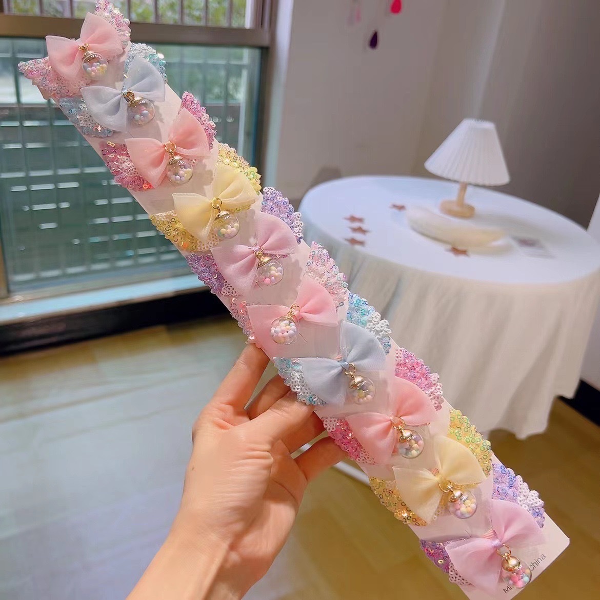可爱新款樱桃亚克力卡通鸭子边夹百搭小女孩小花发夹女生发饰头饰多米饰品