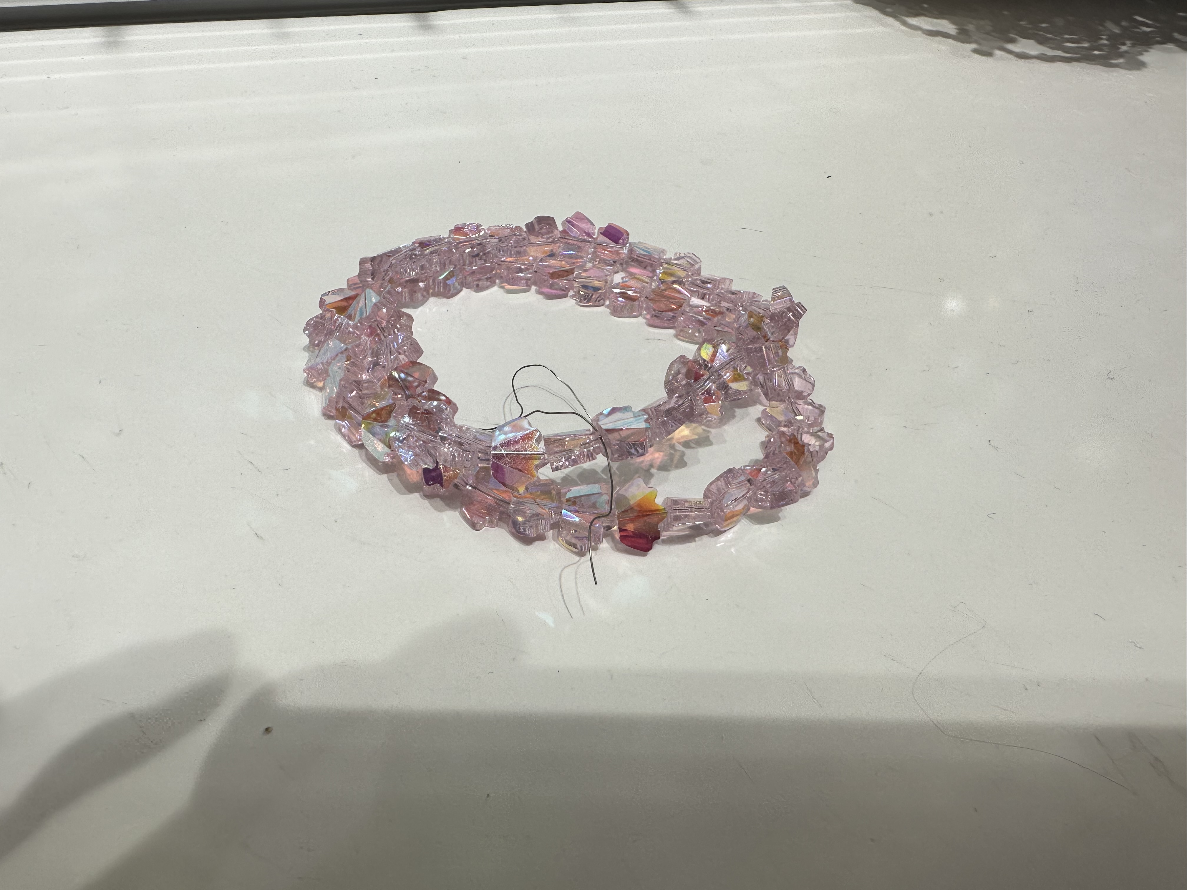 DIY手机链项链手链配件皇冠 水晶珠玻璃珠异性8mm饰品珠子详情图5