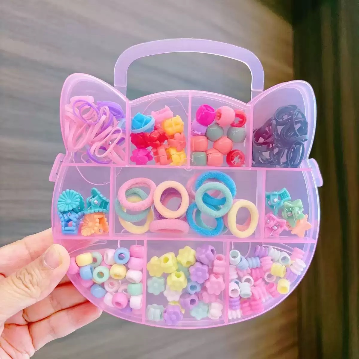 韩国儿童迷你碎发卡假发发饰 精致小巧百搭饰品 时尚可爱款